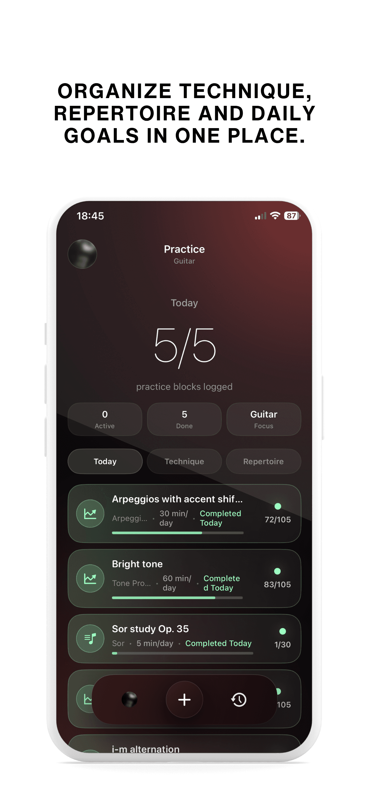 practiceOS screenshot 6